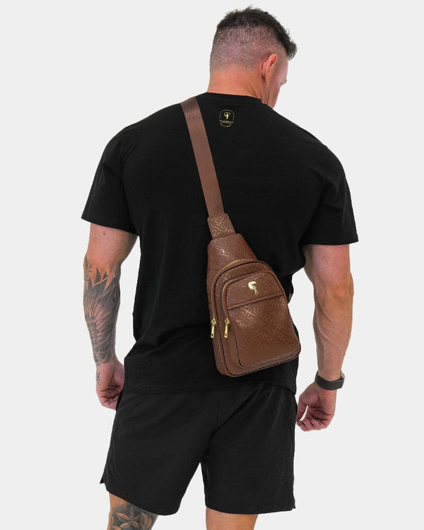 Brown Leather Messenger Bag Bag Tucann 