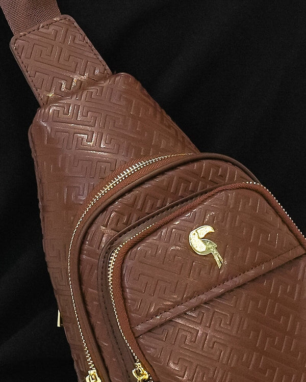 Brown Leather Messenger Bag Bag Tucann 