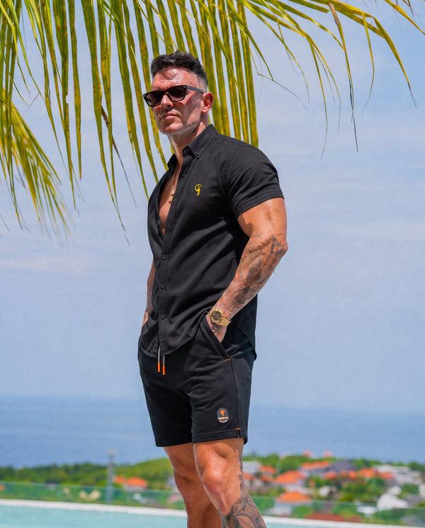 Button Shirt - Black Tucann 