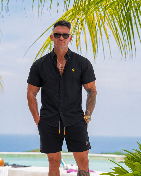 Button Shirt - Black Tucann 