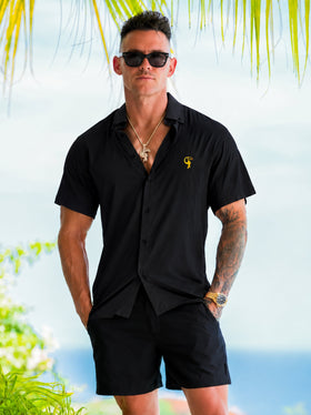 Button Shirt - Black Tucann 