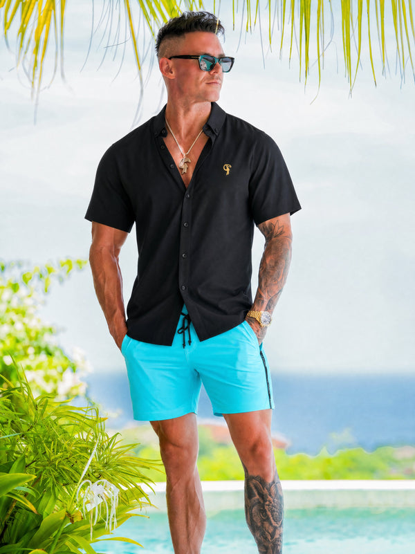 Button Shirt - Black Tucann 