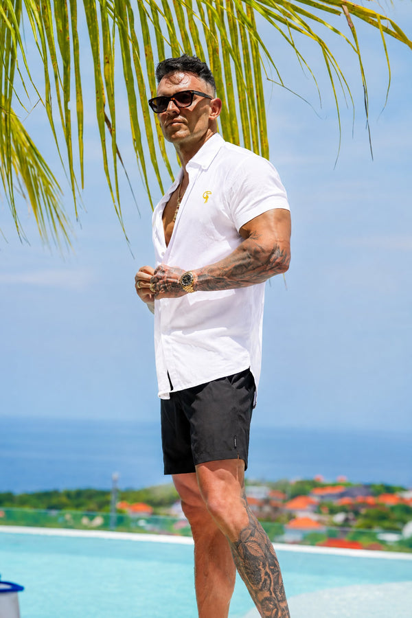 Button Shirt - White Tucann 