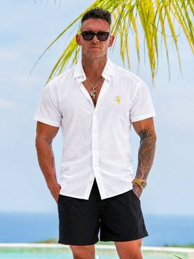 Button Shirt - White Tucann 
