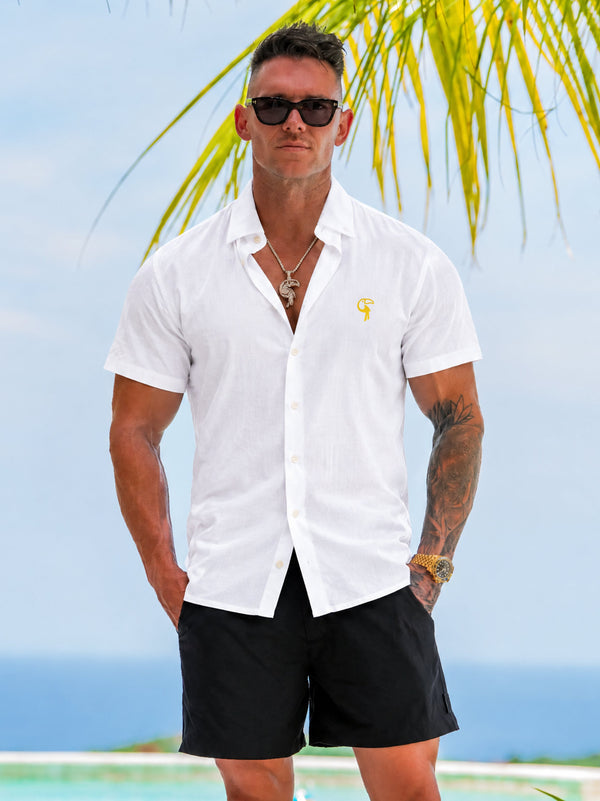 Button Shirt - White Tucann 