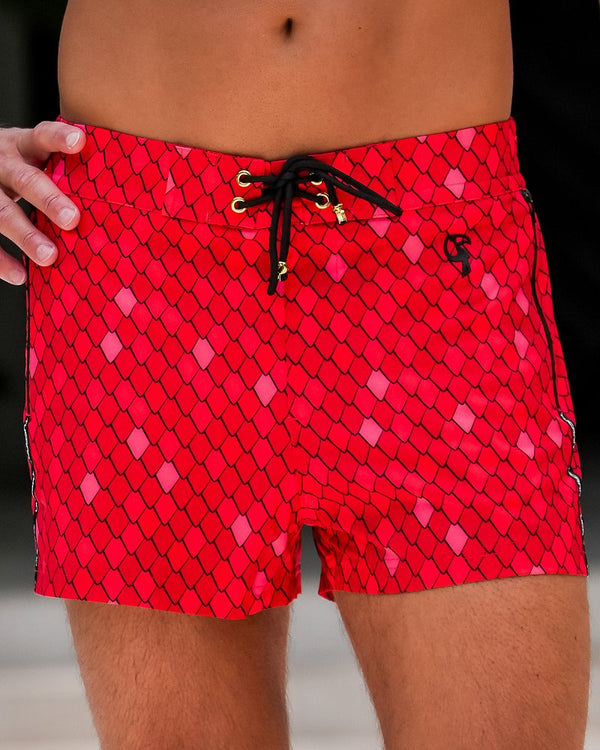 Dragon Scale - Red 3" Tucann 