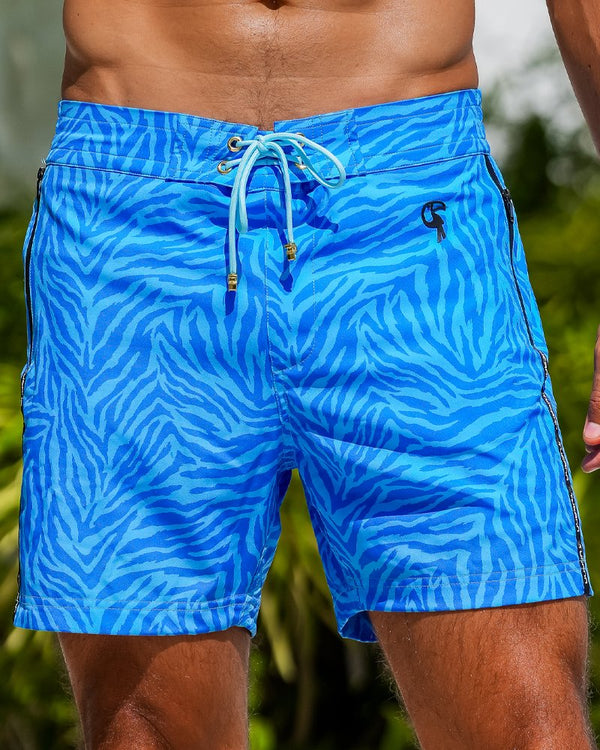 Electric Zebra - Blue 5" Tucann 