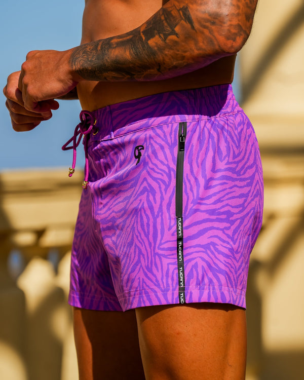 Electric Zebra - Purple 3" Tucann 