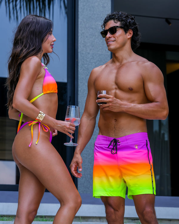 Faded Cheeky Bikini Bottom - Supernova Tucann 