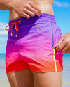 Faded Crimson v2 Swim Trunks - 3" Swim Trunks Tucann 