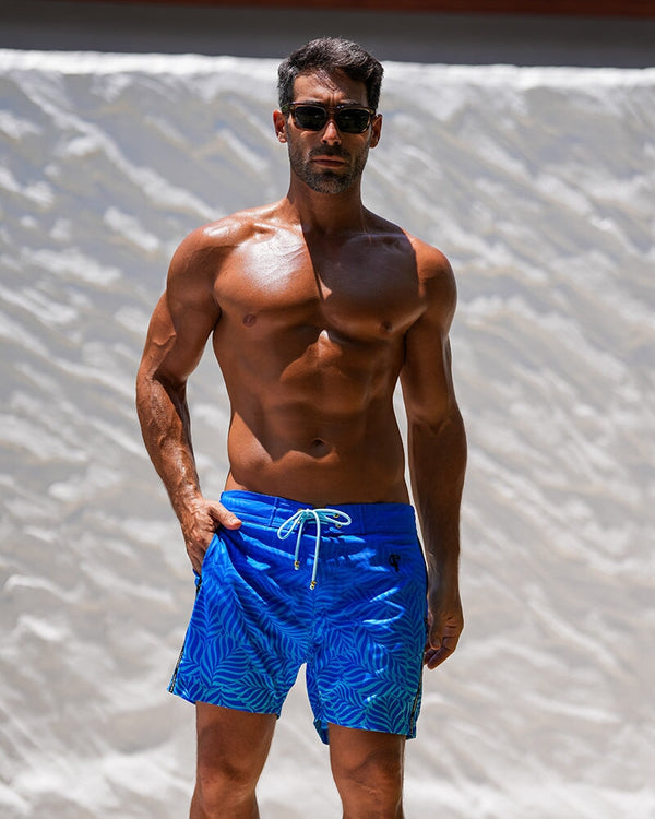 Faded Leaf - Indigo 5'' Shorts / Board shorts Tucann 