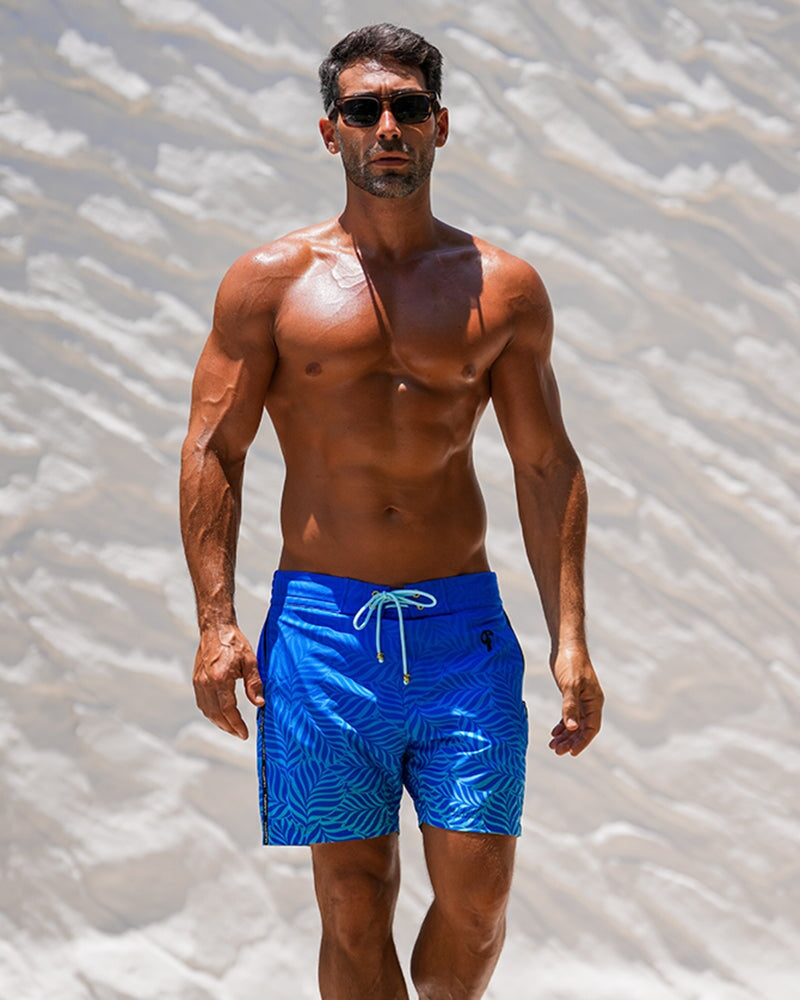 Faded Leaf - Indigo 5'' Shorts / Board shorts Tucann 