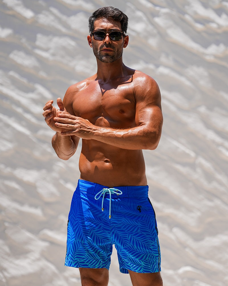 Faded Leaf - Indigo 5'' Shorts / Board shorts Tucann 