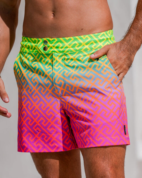 Faded Luxe - Green Swim Trunks Tucann 