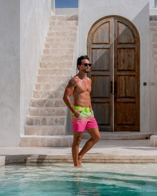 Faded Luxe - Green Swim Trunks Tucann 