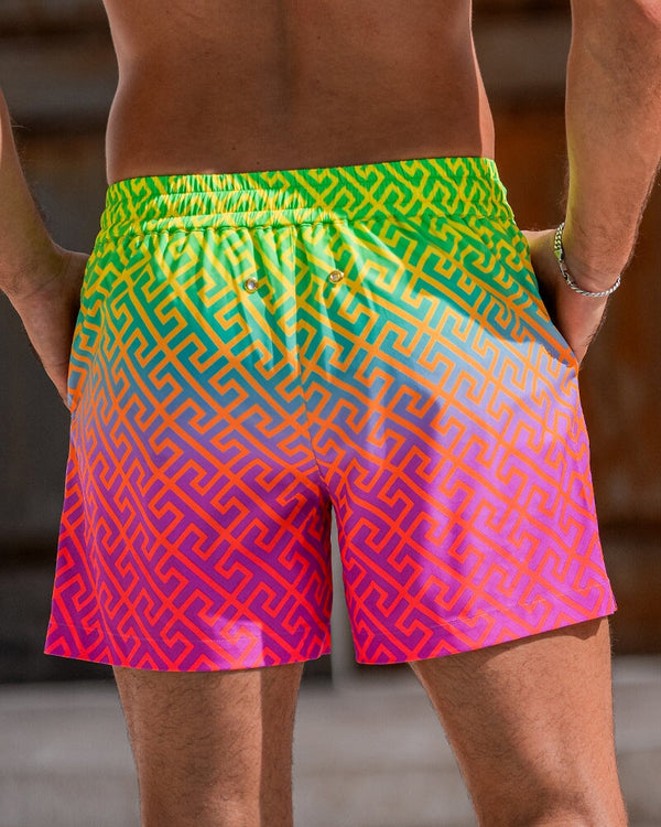 Faded Luxe - Green Swim Trunks Tucann 