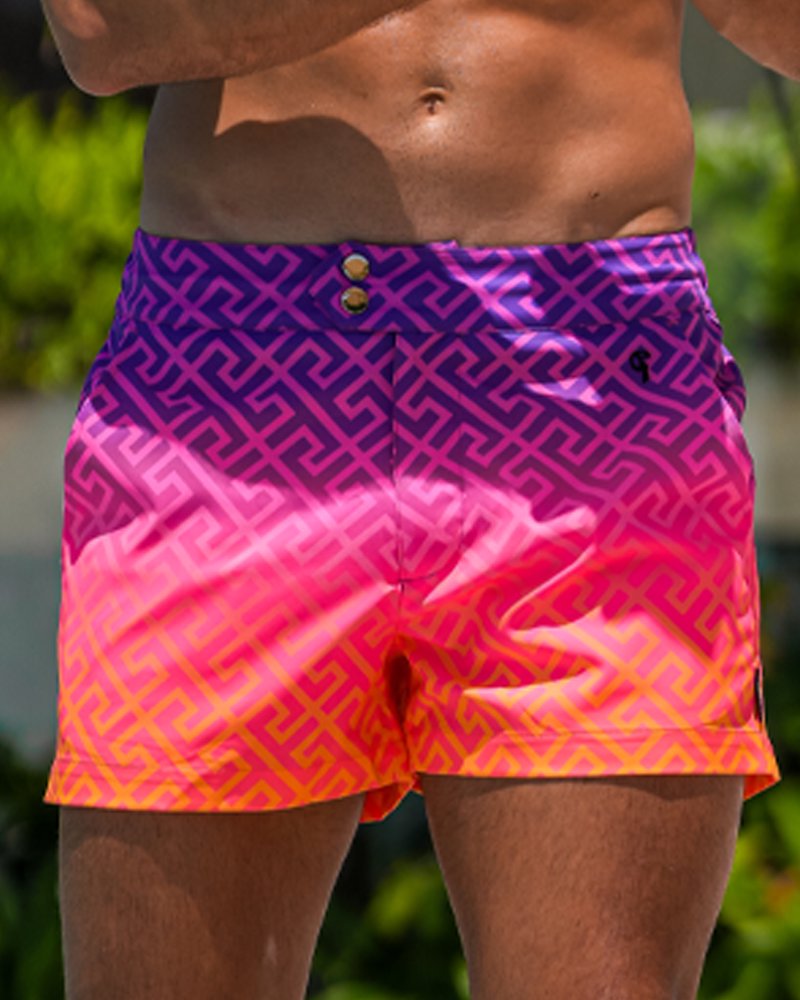 Faded Luxe - Purple 3" Shorts / Board shorts Tucann 
