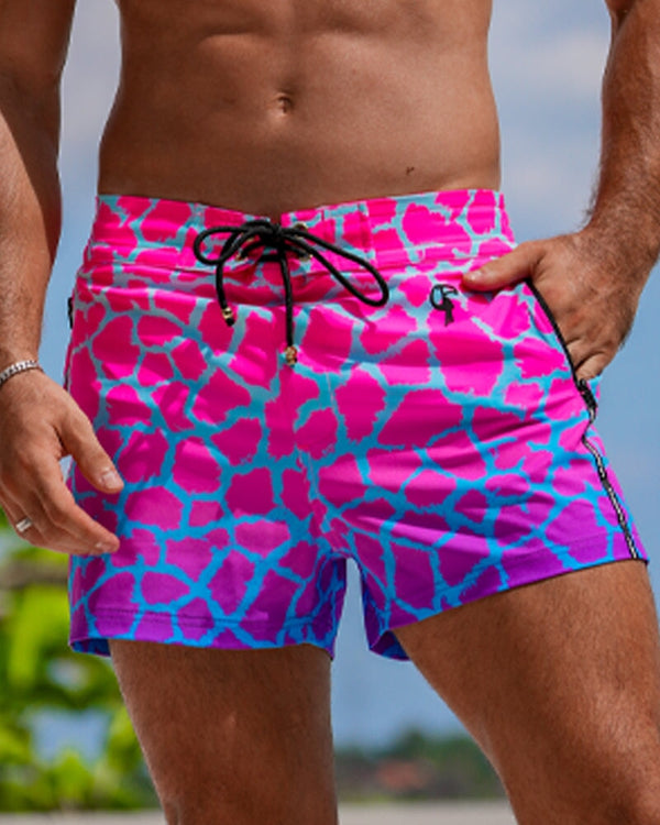 Faded Mirage - Amethyst - 3" Shorts / Board shorts Tucann 