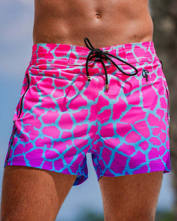 Faded Mirage - Amethyst - 3" Shorts / Board shorts Tucann 