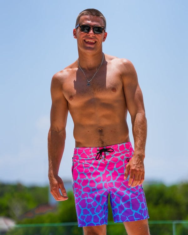 Faded Mirage - Amethyst - 7'' Shorts / Board shorts Tucann 