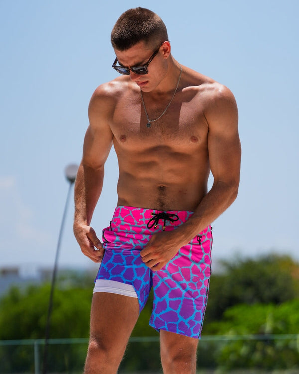 Faded Mirage - Amethyst - 7'' Shorts / Board shorts Tucann 