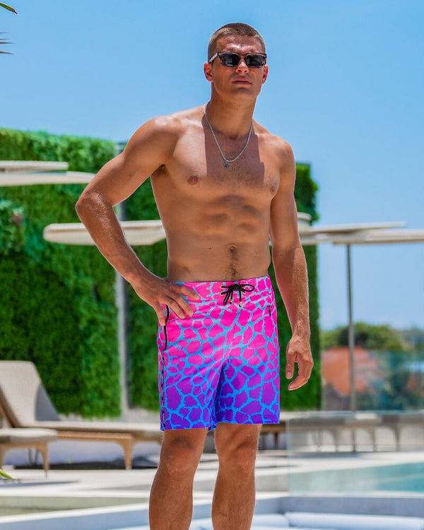 Faded Mirage - Amethyst - 7'' Shorts / Board shorts Tucann 