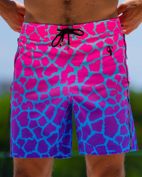 Faded Mirage - Amethyst - 7'' Shorts / Board shorts Tucann 
