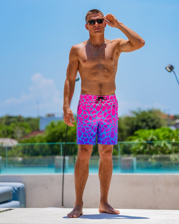 Faded Mirage - Amethyst - 7'' Shorts / Board shorts Tucann 