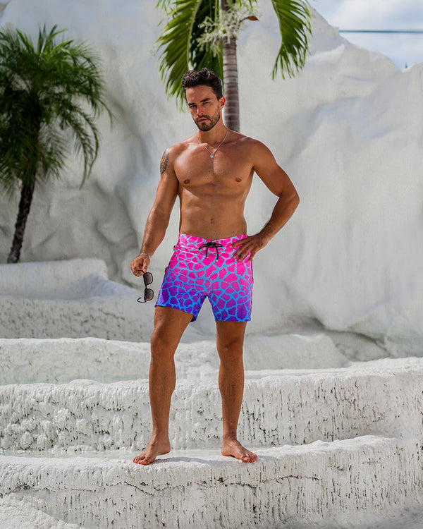 Faded Mirage - Amethyst Swim Trunks Tucann 