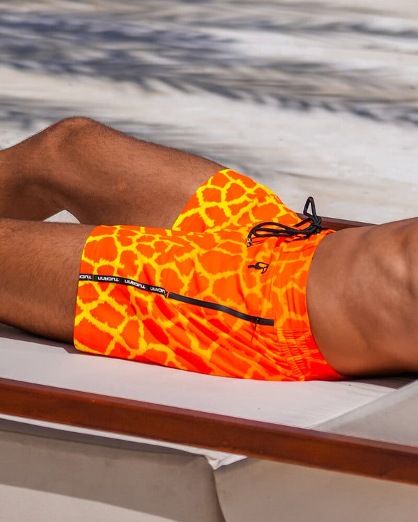 Faded Mirage - Fire - 3'' Shorts / Board shorts Tucann 