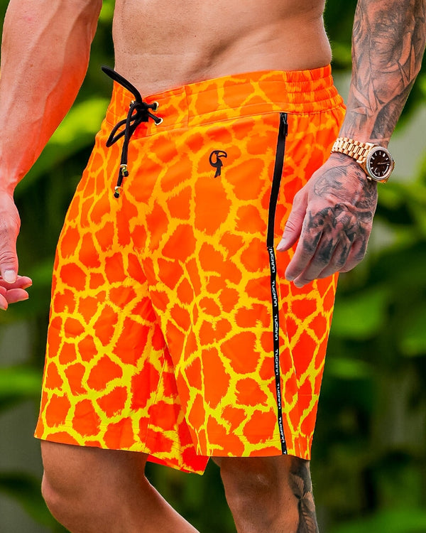 Faded Mirage - Fire - 7'' Shorts / Board shorts Tucann 