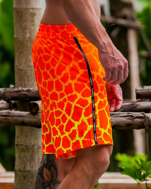 Faded Mirage - Fire - 7'' Shorts / Board shorts Tucann 