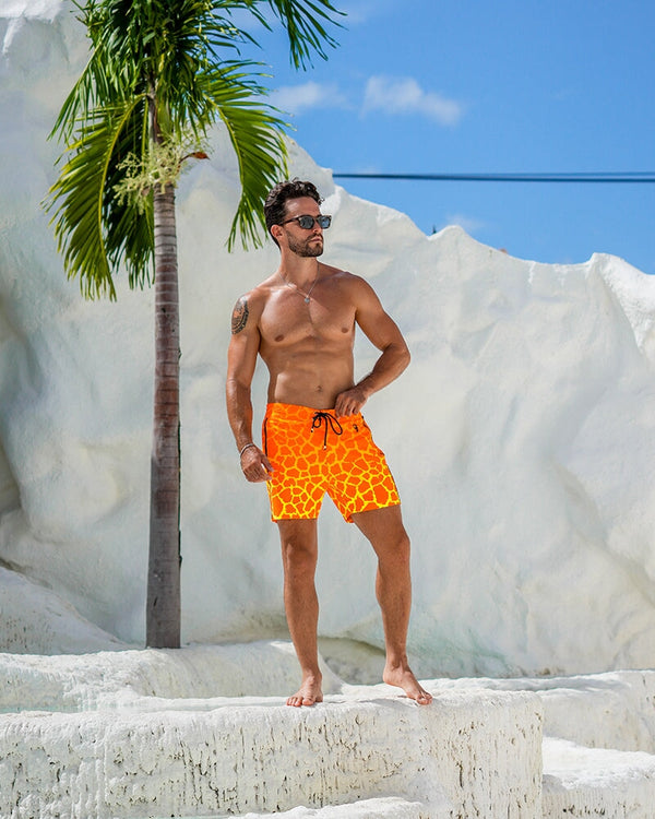 Faded Mirage - Fire Swim Trunks Tucann 
