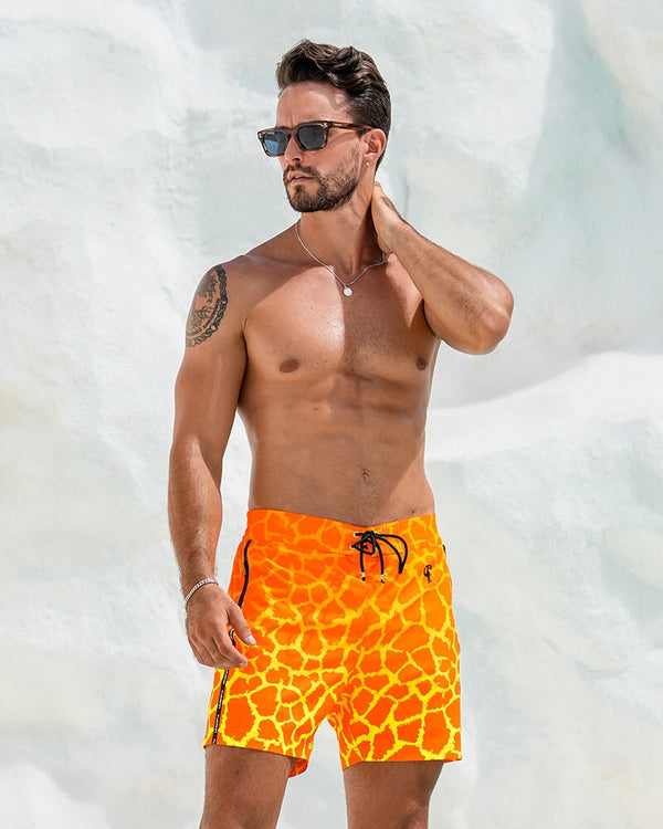 Faded Mirage - Fire Swim Trunks Tucann 