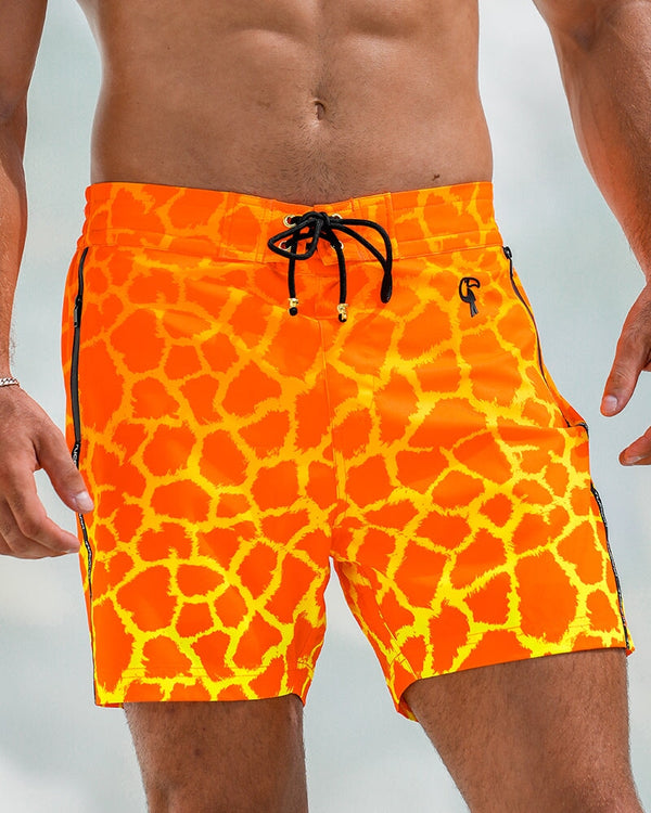 Faded Mirage - Fire Swim Trunks Tucann 
