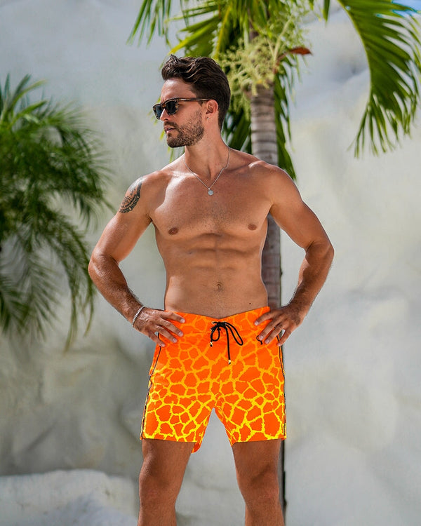 Faded Mirage - Fire Swim Trunks Tucann 