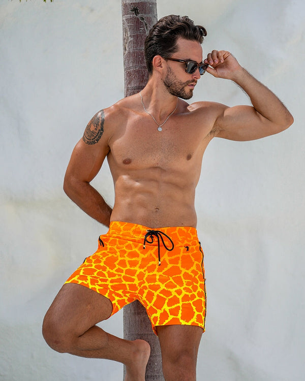 Faded Mirage - Fire Swim Trunks Tucann 