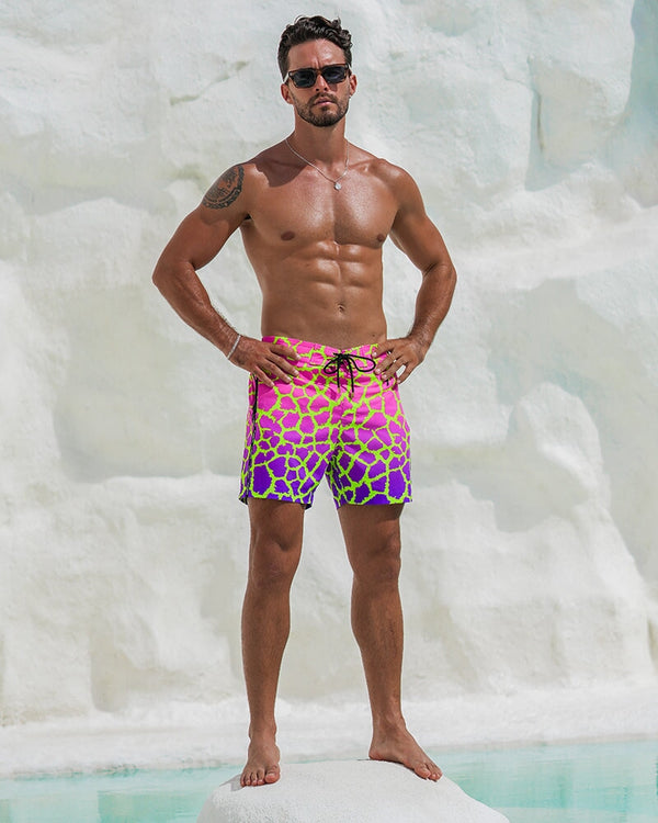 Faded Mirage - Pulse Swim Trunks Tucann 