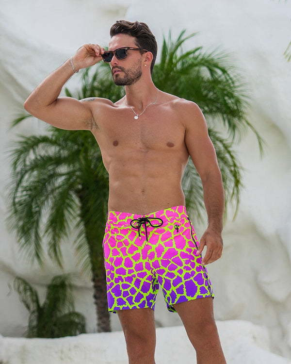 Faded Mirage - Pulse Swim Trunks Tucann 