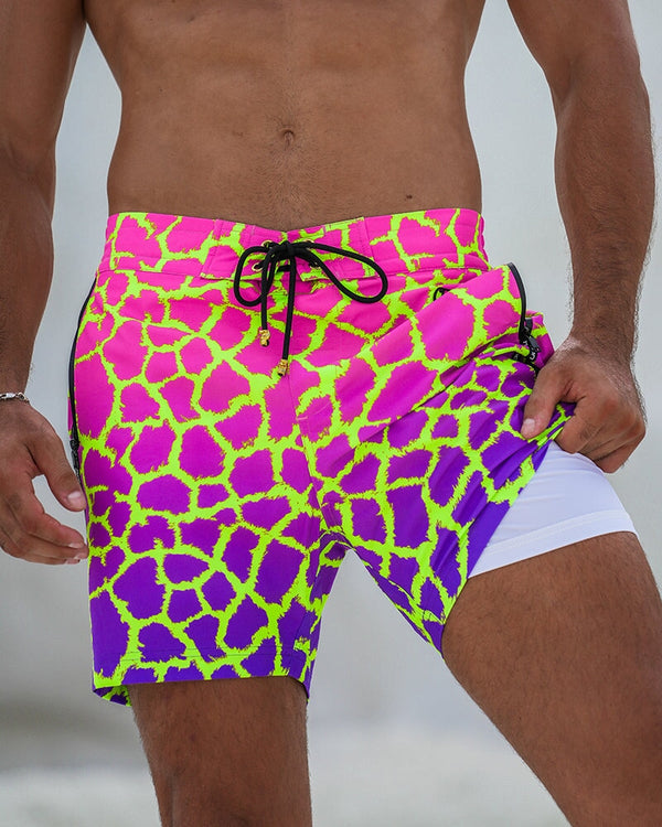 Faded Mirage - Pulse Swim Trunks Tucann 