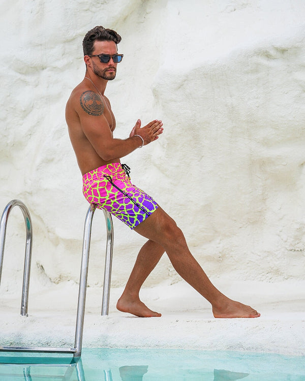 Faded Mirage - Pulse Swim Trunks Tucann 