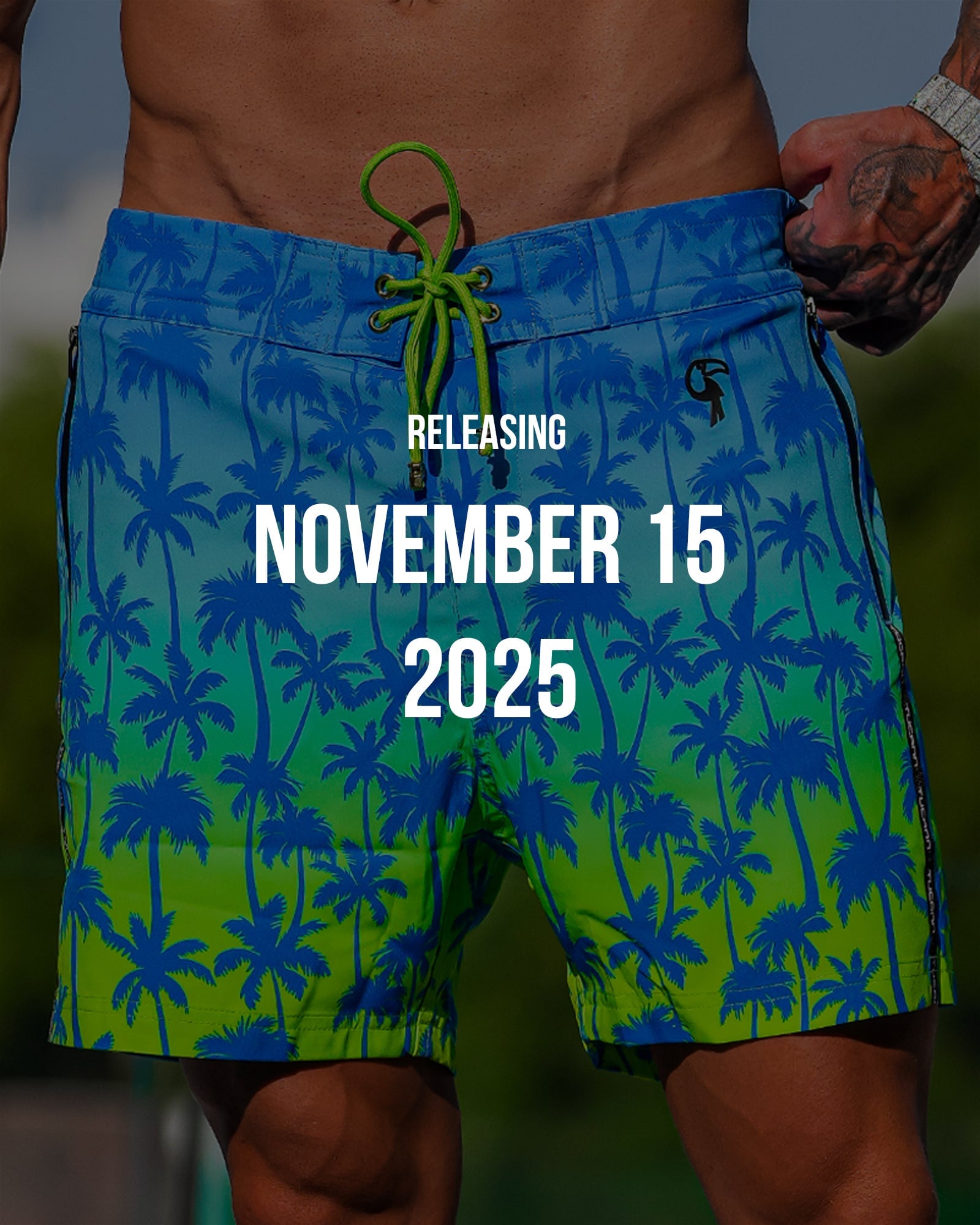 Faded Palm - Lagoon 5'' Shorts / Board shorts Tucann 