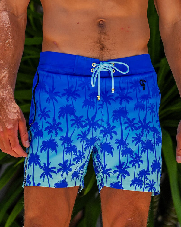 Faded Palm - Ocean 5'' Shorts / Board shorts Tucann 