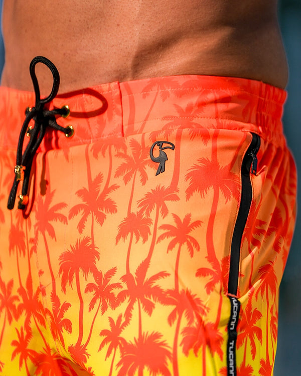 Faded Palm - Sunset 5'' Shorts / Board shorts Tucann 
