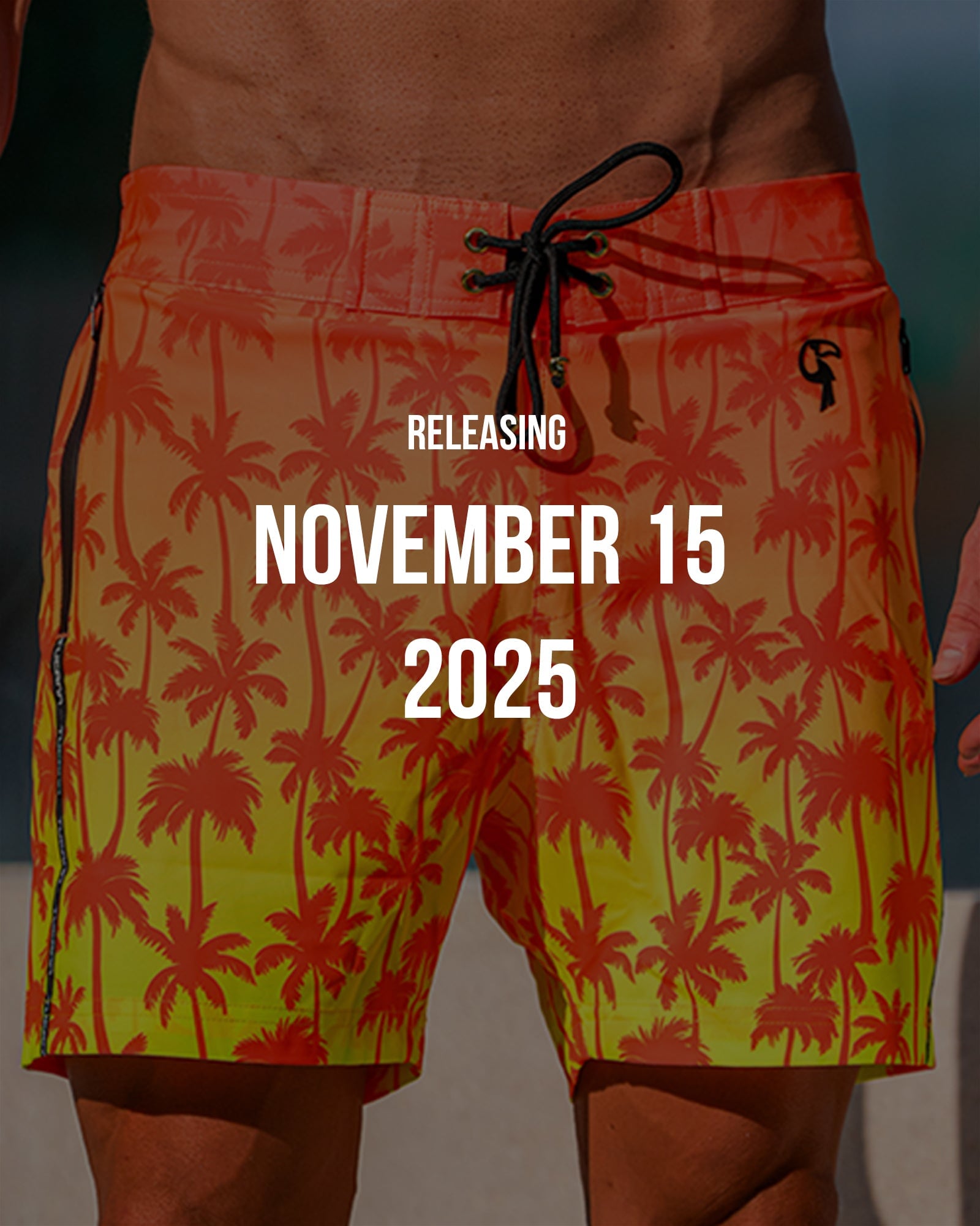 Faded Palm - Sunset 5'' Shorts / Board shorts Tucann 
