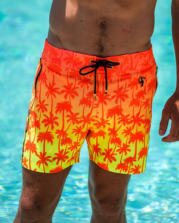 Faded Palm - Sunset 5'' Shorts / Board shorts Tucann 
