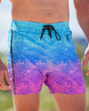 Faded Waves Oasis - 5" Swim Trunks Tucann 
