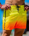 Faded Waves Sunset - 5" Swim Trunks Tucann 