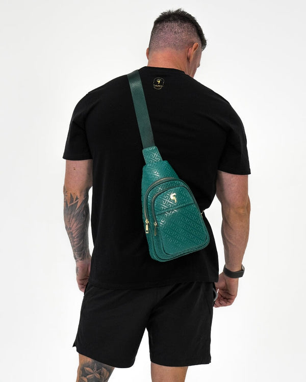 Green Leather Messenger Bag Bag Tucann 