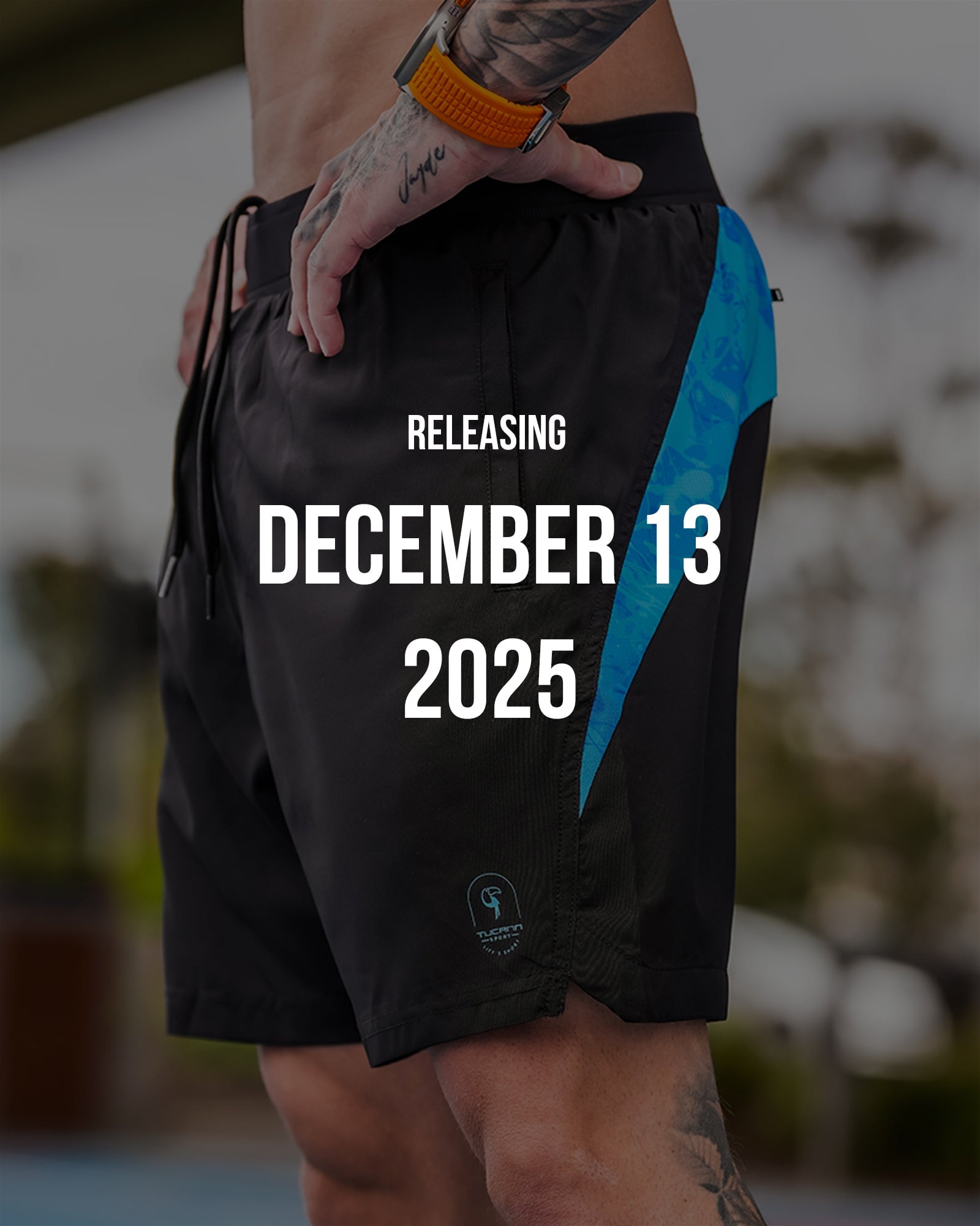 Hybrid Active Short Splatter - Blue 5" Tucann 